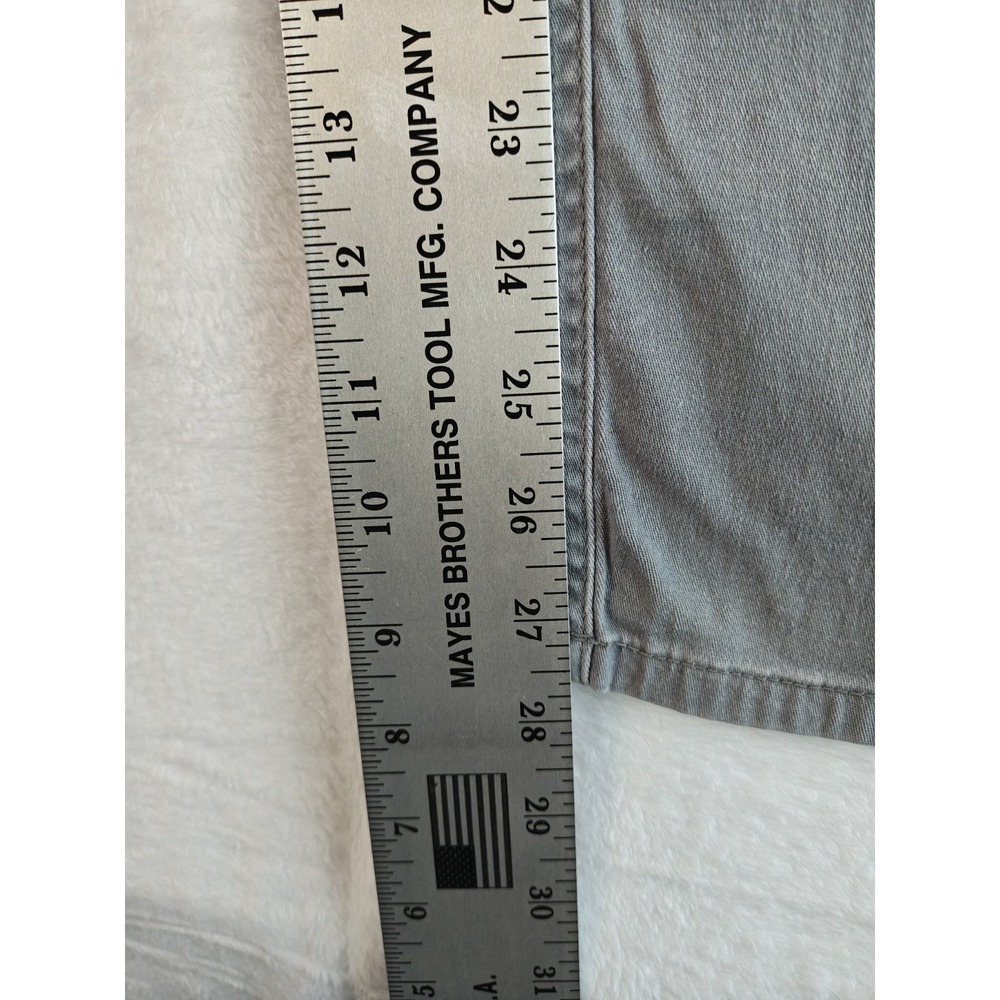 Cato Women Jeans 12 Gray Mid Rise Stretch Skinny Denim Pant - Picture 9 of 11